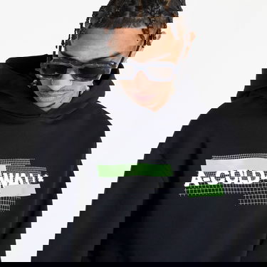 Sweatshirt A-COLD-WALL* Grid Logo Hoodie Svart | ACWMW104 Black, 0