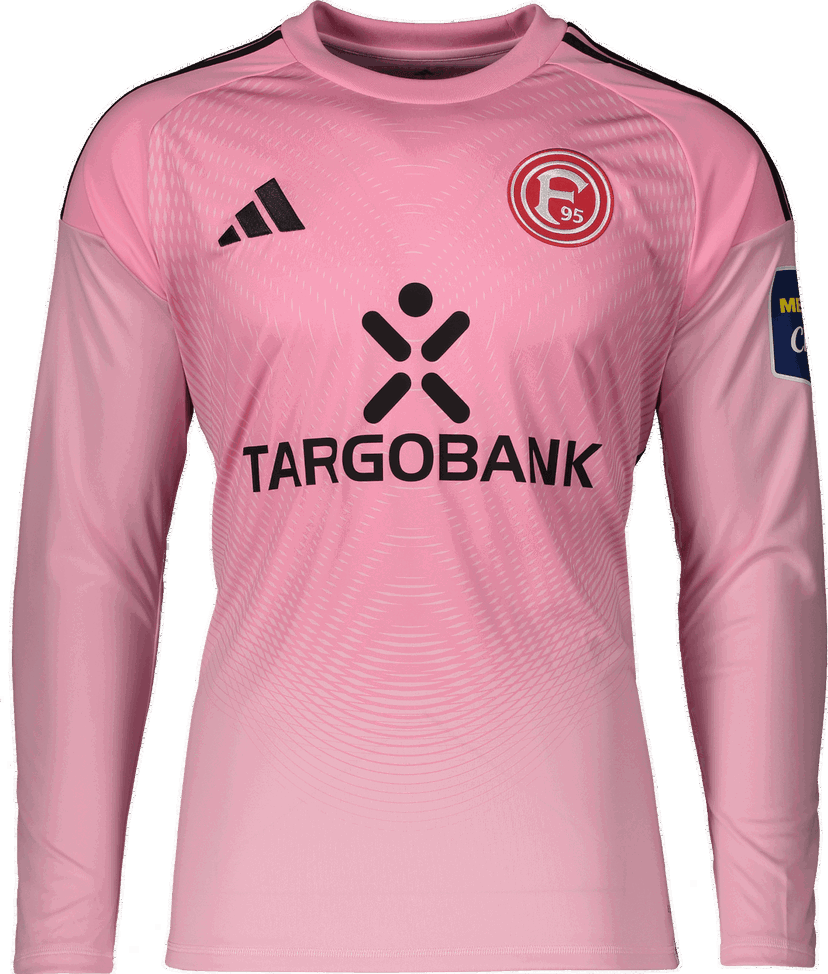 Jersey adidas Originals Fortuna Düsseldorf Goalkeeper Jersey 2025/26 Long Sleeve Rosa | 6f95ji9727