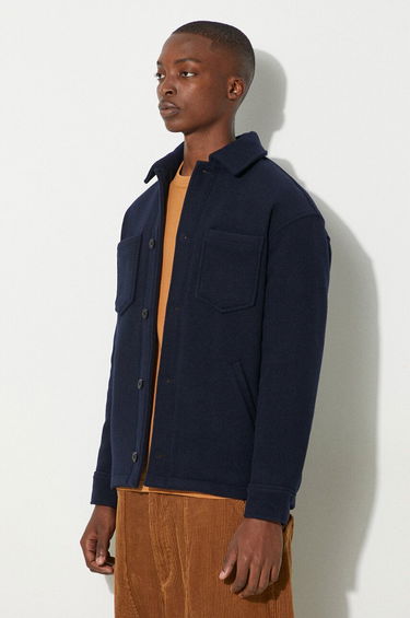 Jacka Samsoe Samsoe Samsoe Samsoe Wool Jacket Mörkblå | M23300101, 3
