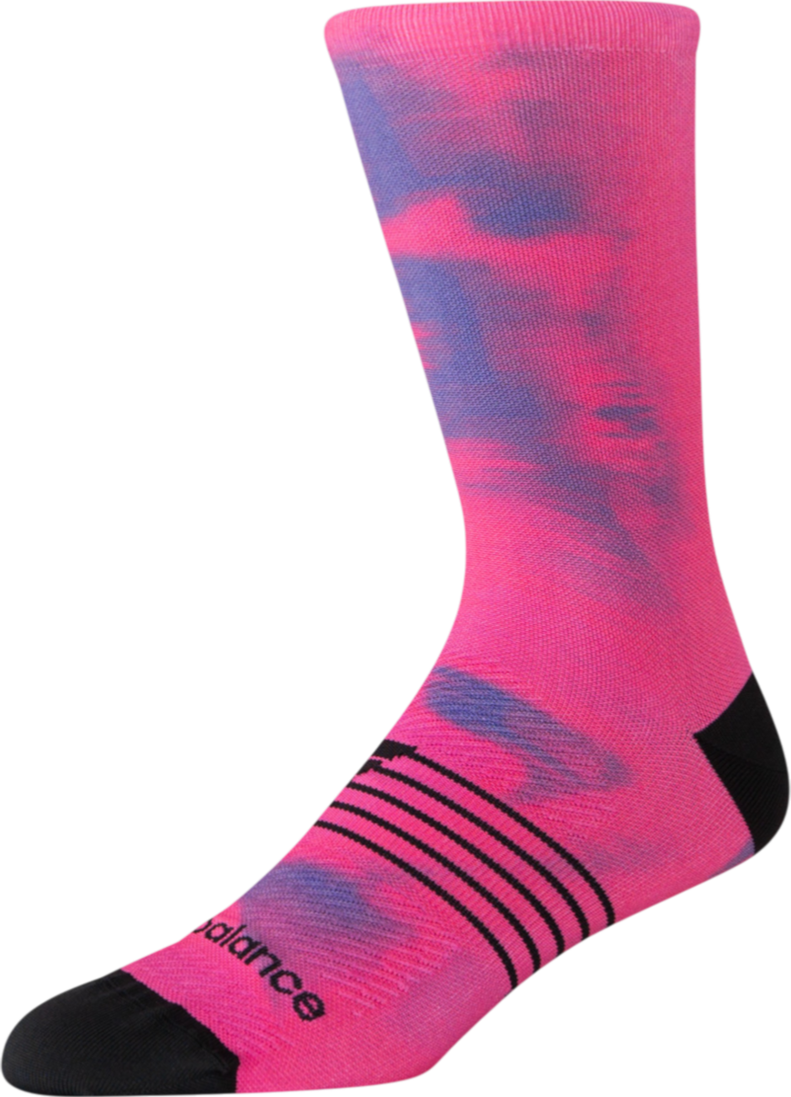 Strumpor New Balance Pro Run Crew Socks Rosa | las15103-as, 0