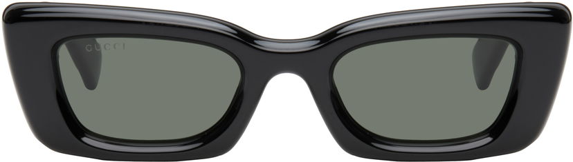 Solglasögon Gucci GG Big Cat Eye Sunglasses Svart | GG1827S-001