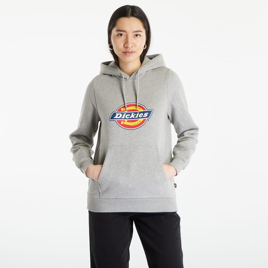 Sweatshirt Dickies Icon Logo Hoodie Grå | DK0A4XCCGYM1, 0