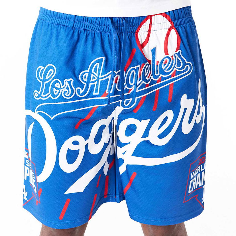 Shorts New Era Large Logo Shorts Blå | 60502688