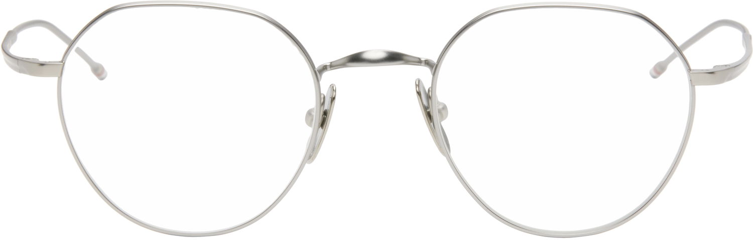 Solglasögon Thom Browne Titanium Round Glasses Metallisk | UEO914A-G0001, 0