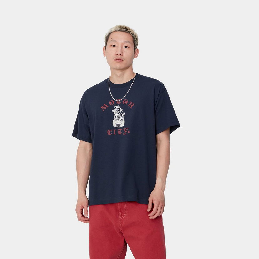 T-shirt Carhartt WIP Graphic Print Relaxed Fit T-Shirt Svart | I033640_9