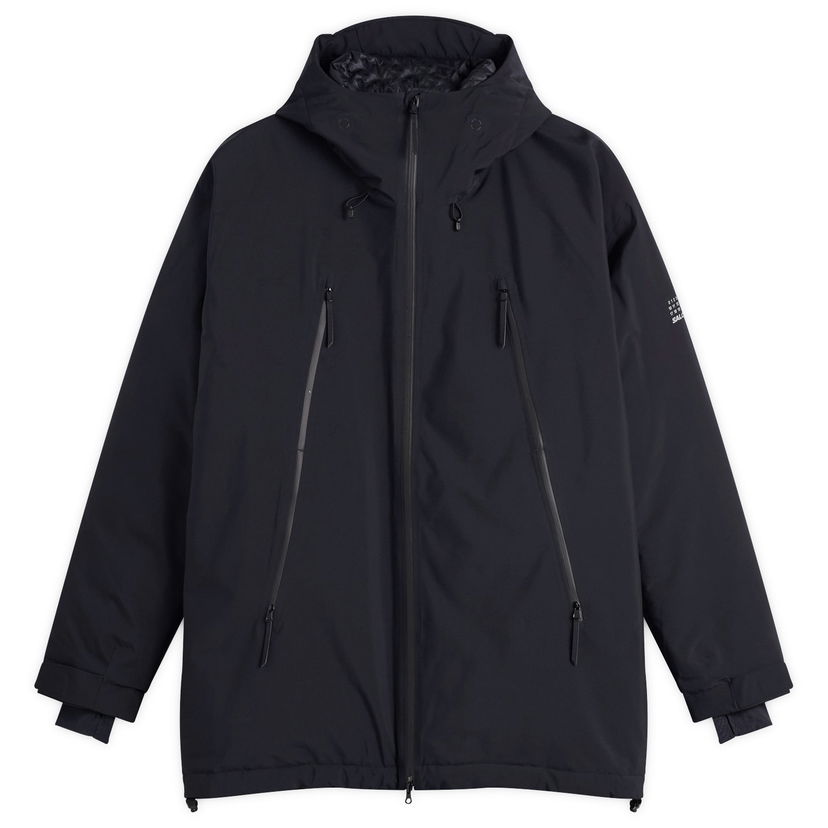 Rockar Maison Margiela MM6 Maison Margiela x Salomon Technical Hooded Coat Svart | S52AM0341-M35594-900