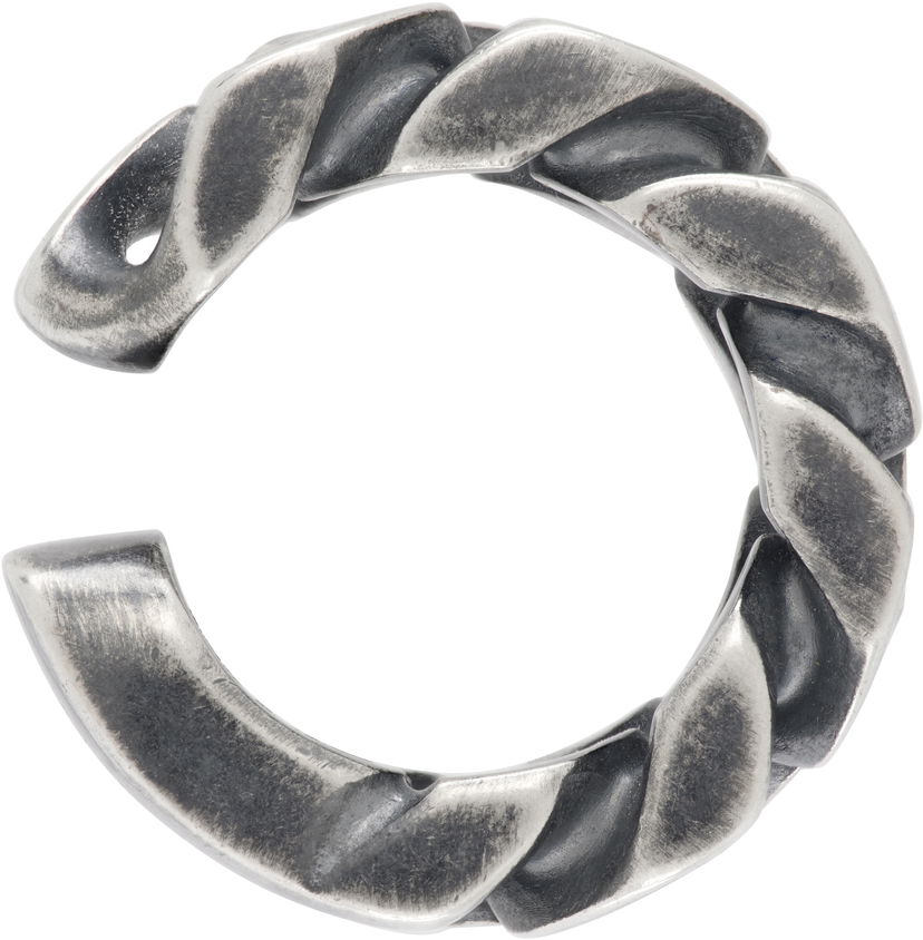 Örhängen Maison Margiela Chain Single Ear Cuff Metallisk | SM6VG0101 SV0235