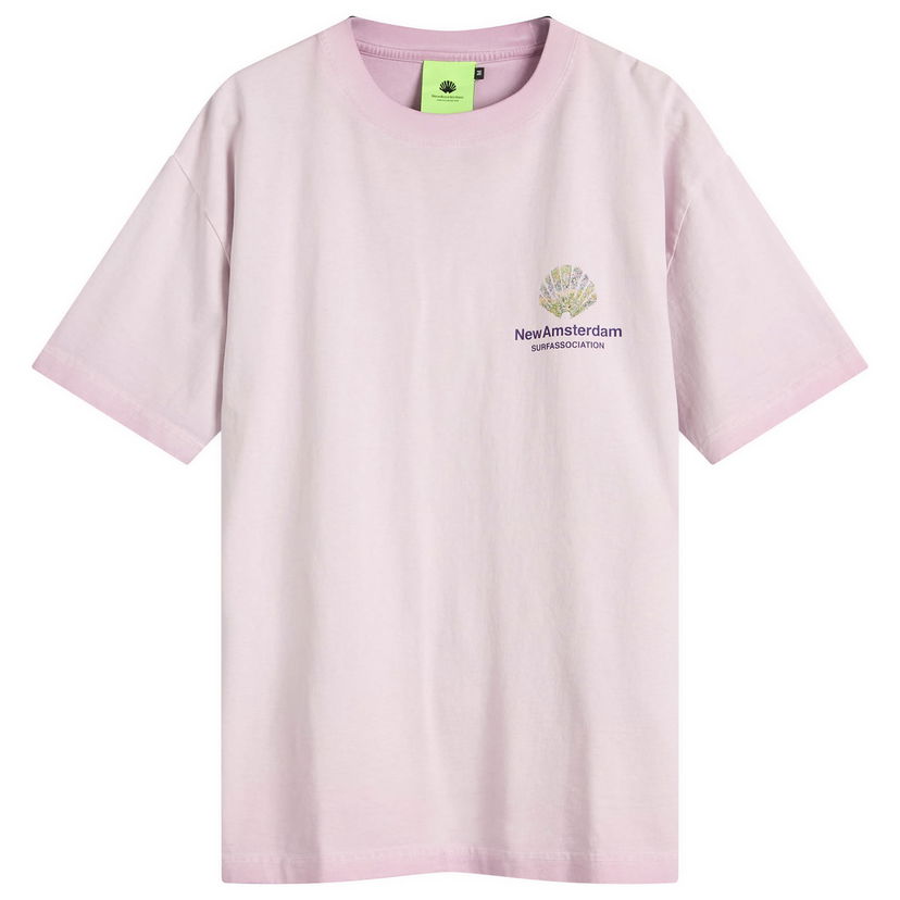 T-shirt New Amsterdam Surf Association Surf Association Tall Grass T-Shirt, Size Large Purpur | 2501092003