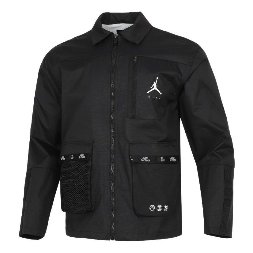 Jacka Jordan Jordan Cargo Sports Lapel Jacket Svart | DJ0243-010