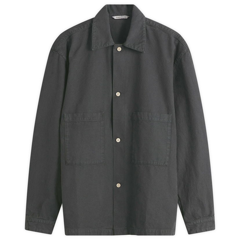 Skjorta A Kind of Guise A Kind of Guise Sayan Shirt Jacket Svart | 156-13801-977