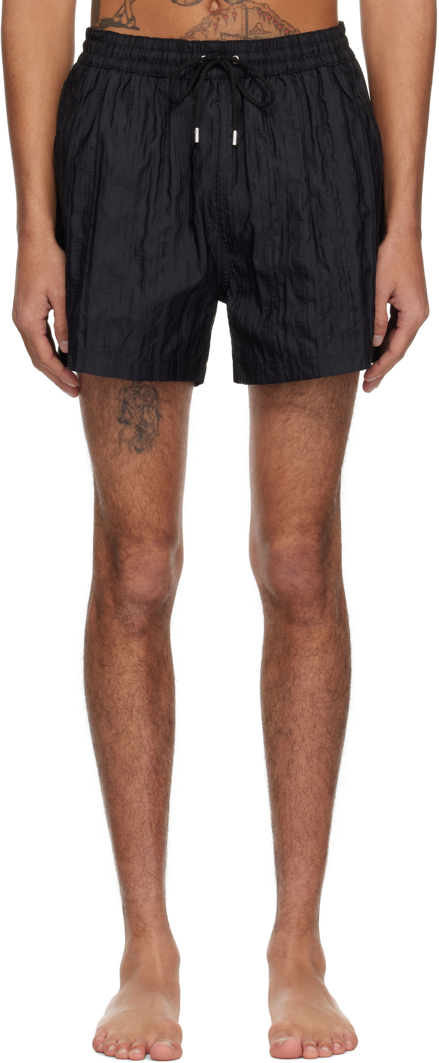 Badkläder Paul Smith Paul Smith Shadow Stripe Swim Shorts Svart | M1A-239B-M41379-79, 0
