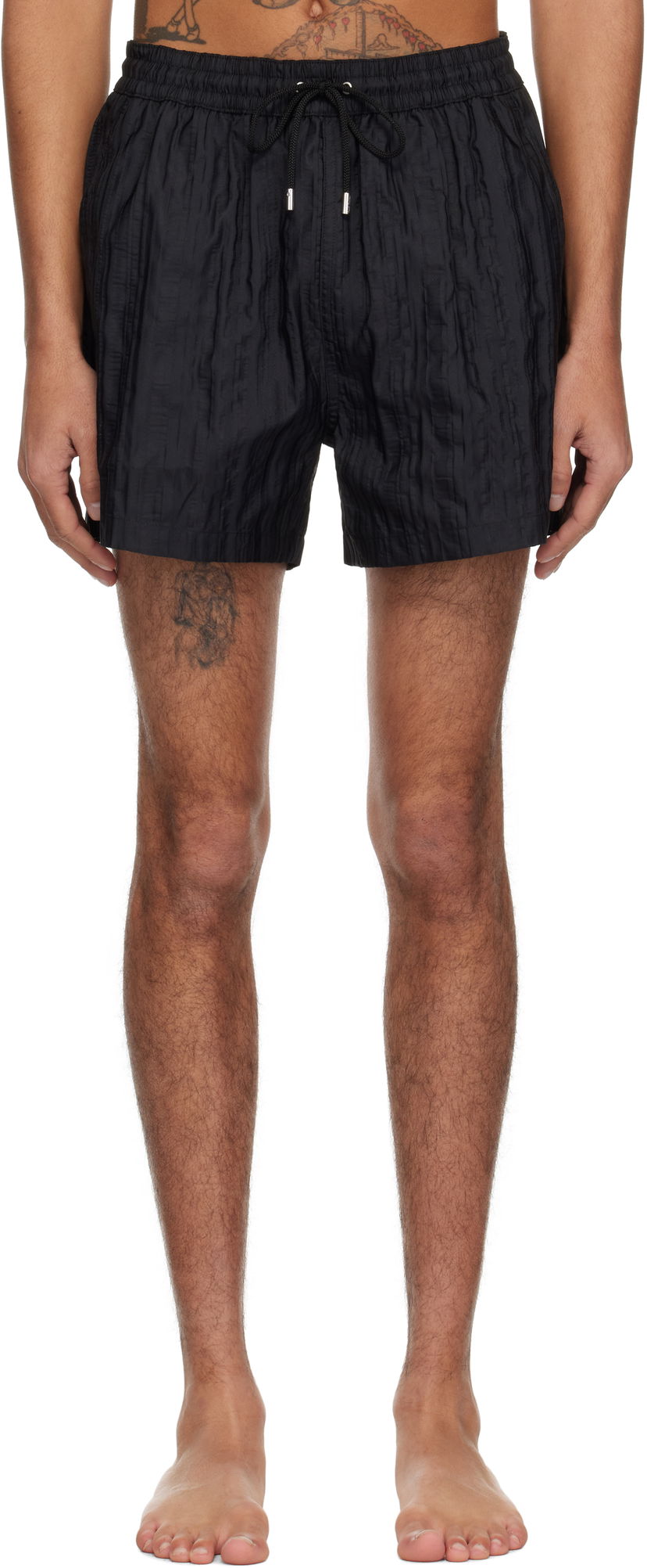 Badkläder Paul Smith Paul Smith Shadow Stripe Swim Shorts Svart | M1A-239B-M41379-79
