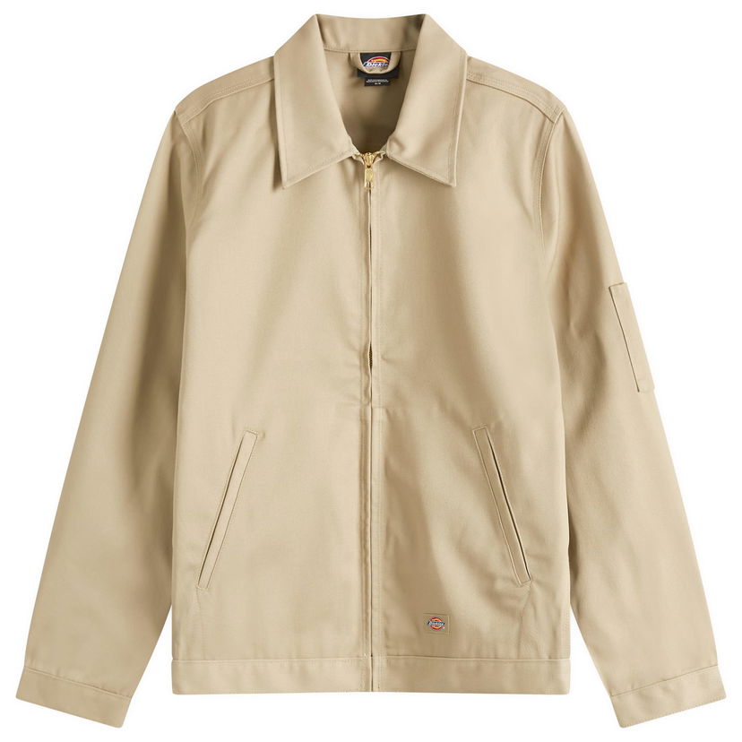 Jacka Dickies Unlined Eisenhower Jacket, Size Large Beige | DK0A4Y6UKHK1-199
