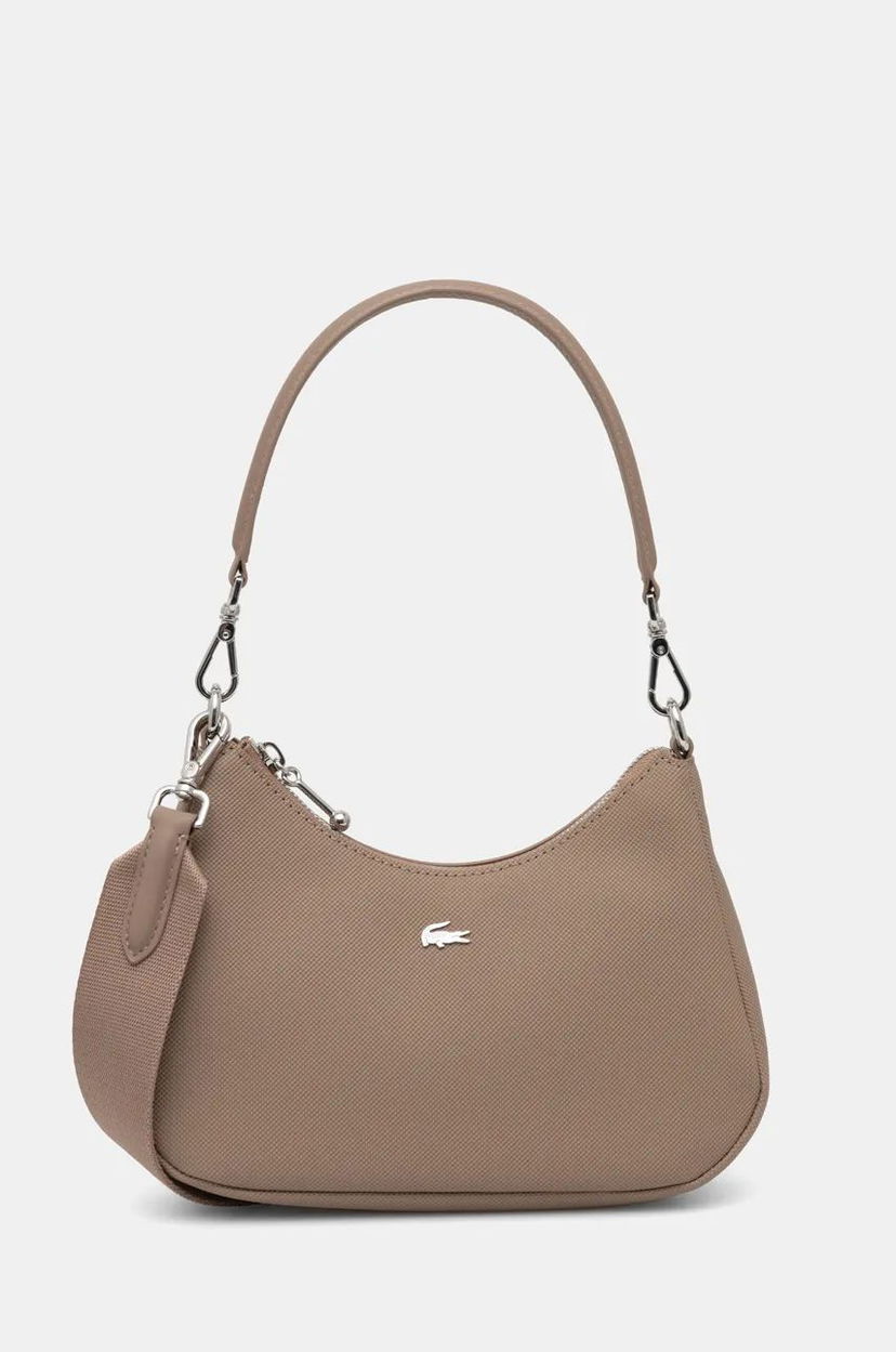 Axelväska Lacoste Beige Shoulder Bag Beige | NF4756DZ