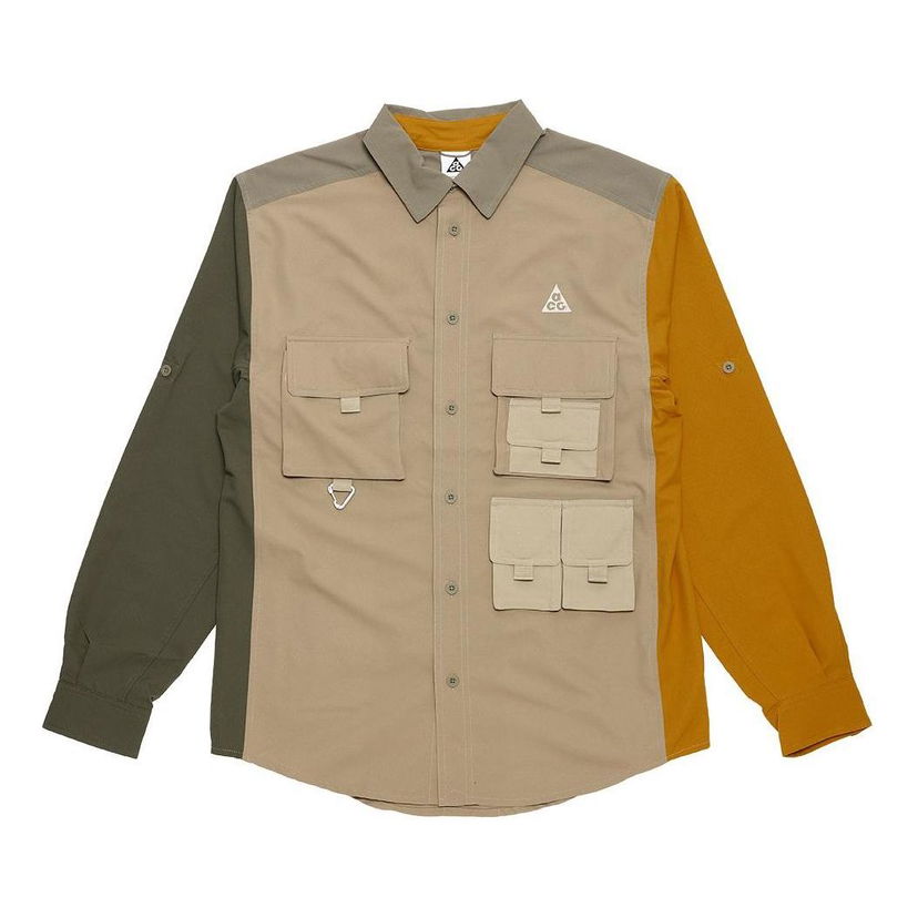 Skjorta Nike ACG ACG Dri-FIT UV Trail Long Sleeve Shirt Beige | DN3937-247