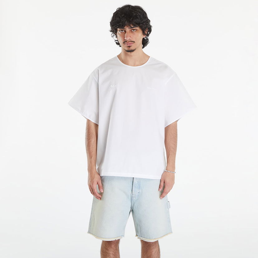 T-shirt adidas Originals Wales Bonner x Poplin Top White Vit | IW3607