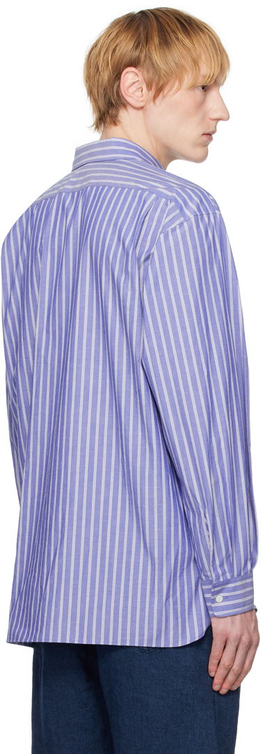 Skjorta The Row The Row Bresson Striped Button-Down Shirt Blå | 916-W3584, 2
