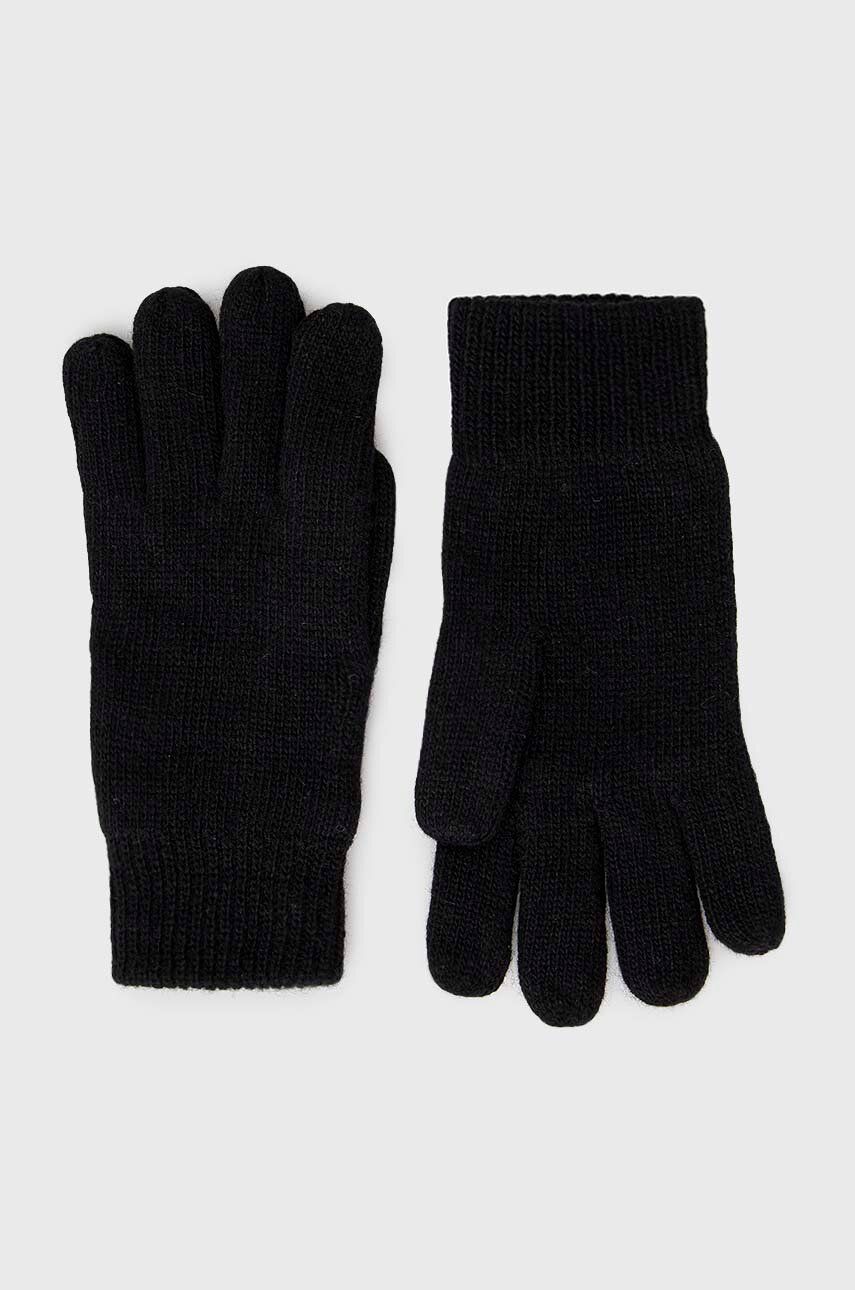 Handskar Barbour Carlton Knit Gloves Svart | MGL0065, 0