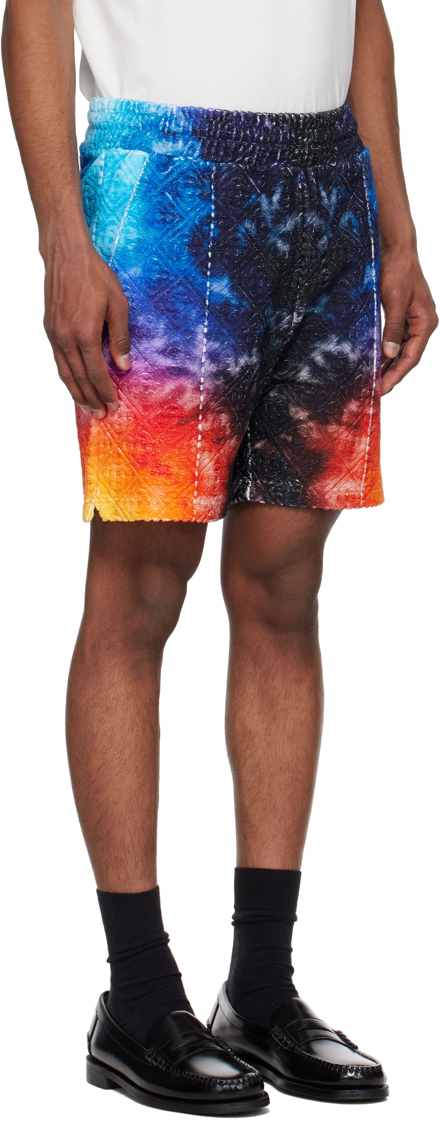 Shorts Casablanca Casablanca Gradient Towelling Shorts Flerfärgad | MS25-JTR-251-01, 1