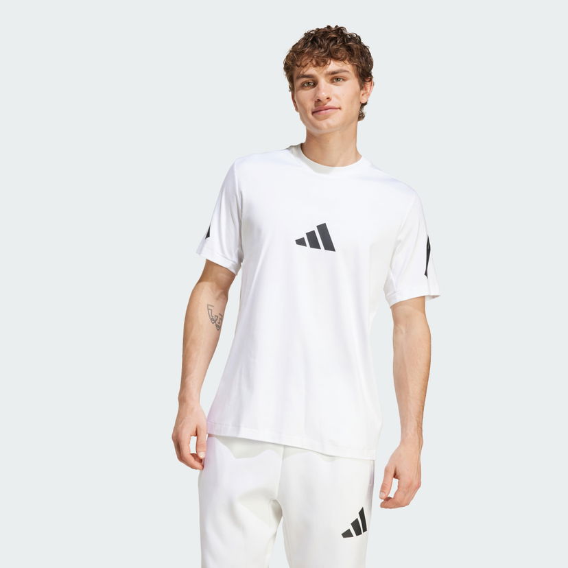 T-shirt adidas Performance Z.N.E. T-Shirt Vit | JE3078