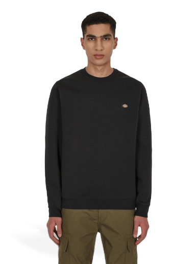 Sweatshirt Dickies Oakport Crewneck Sweatshirt Svart | DK0A4XCE BLK1