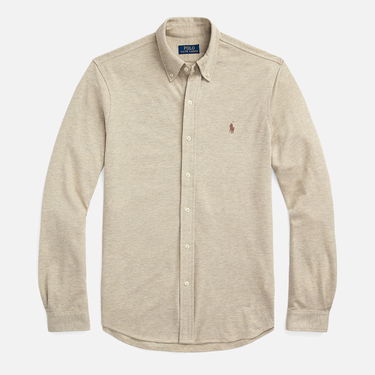 Skjorta Polo by Ralph Lauren Ralph Lauren Featherweight Pique Shirt Beige | 710654408119, 2