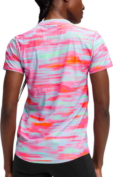 T-shirt Hoka One One Hoka Airolite 2.0 Short Sleeve T-Shirt Rosa | 1175774p-pnkb, 1