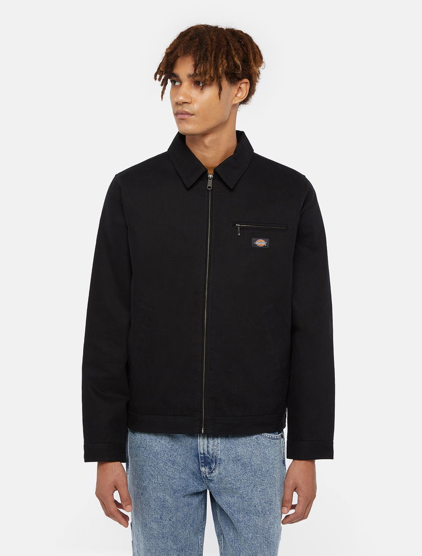 Jacka Dickies Duck Canvas Painter Jacket Man Black Size M Svart | 0A864E