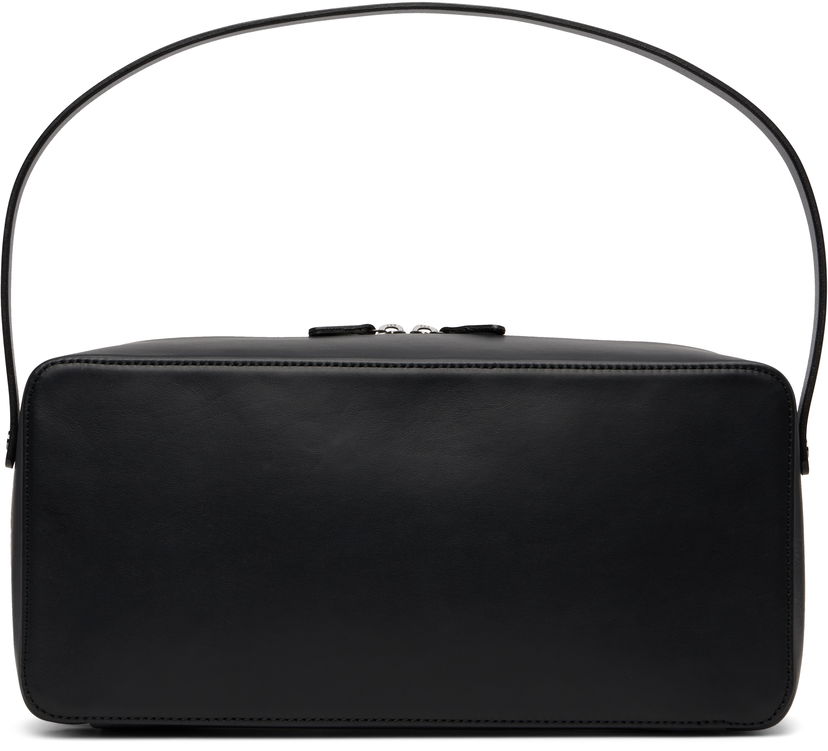 Handväska AURALEE AURALEE AETA Edition Square Leather Bag Svart | A25AB01AE