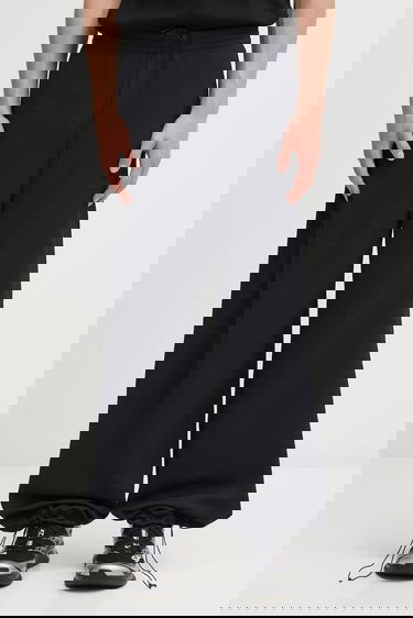 Byxor Maison Margiela MM6 Maison Margiela x Salomon Waffle-Knit Wide-Leg Trousers Svart | SH0KA0058.M20139.899, 3