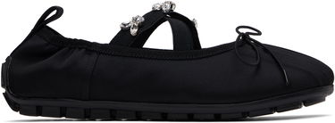 Klä Simone Rocha Simone Rocha Embellished Grip Ballerina Flats Svart | BPT1B 0755, 0