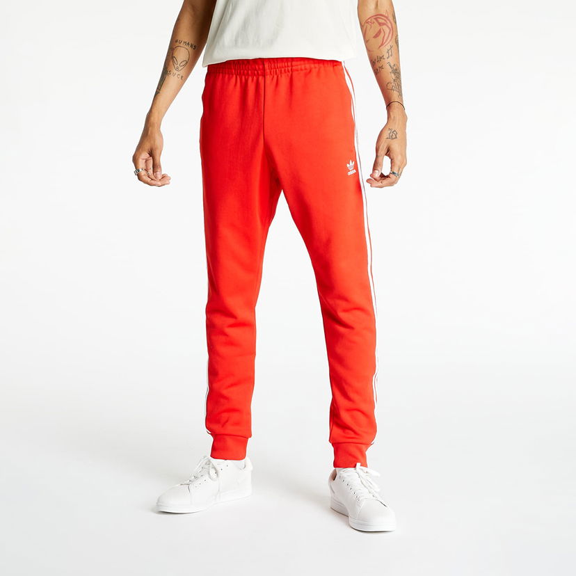 Träningsbyxor adidas Originals Sst Tacksuit Pants Röd | H06713