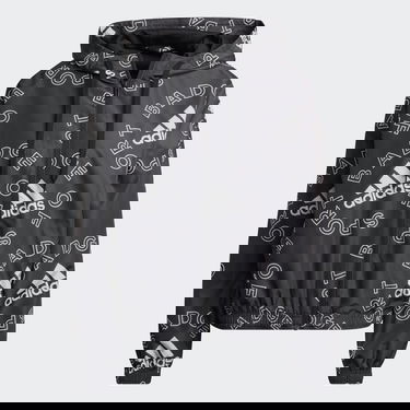 Vindjacka adidas Originals Essentials Logo Allover Print Windbreaker Svart | HC9177, 4