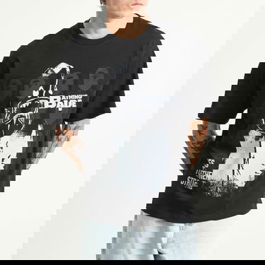 T-shirt BAPE A Bathing Ape Spray Paint Multi Logo T-Shirt, Size Small Svart | 001TEL801343M-BLK, 2