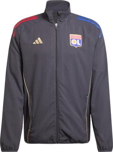 Jacka adidas Originals Olympique Lyonnais Pre-Match Jacket 2025/26 Svart | jl9479, 0