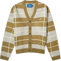 Sweater Awake NY Windowpane Mohair Cardigan Beige | AWK-FW23-KN003-SGM, 1