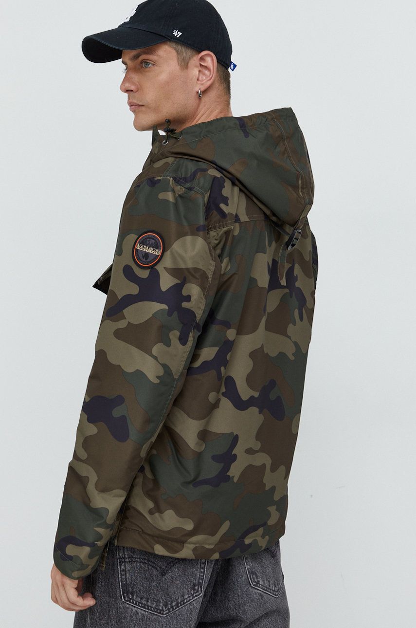 Vindjacka Napapijri RAINFOREST PKT PRT 2 JACKET Grön | NP0A4GMEF841, 1