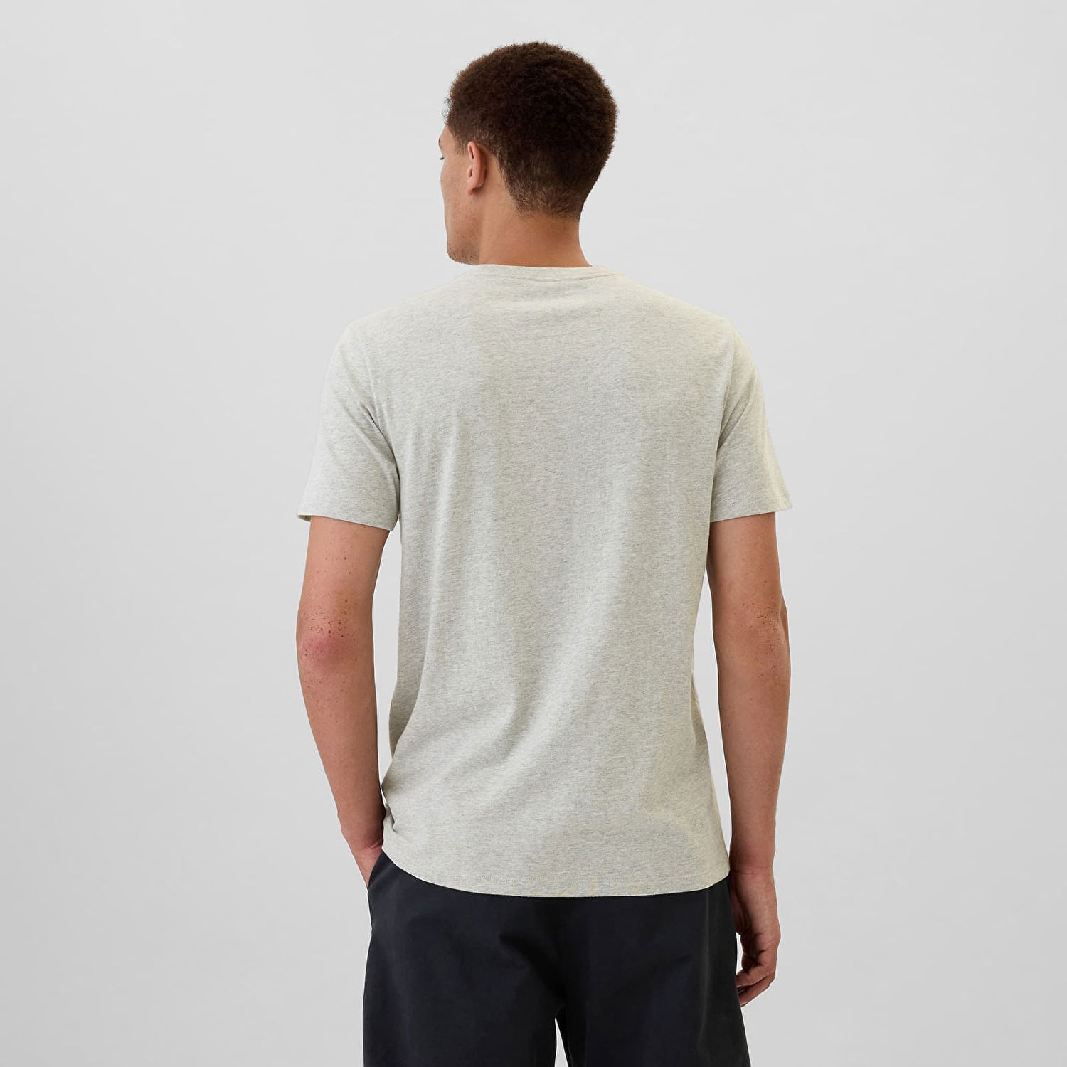 T-shirt GAP T-shirt Logo Tee Heather Grey S Grå | 542246-00, 1