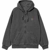 Sweatshirt Carhartt WIP Hooded Vista Jacket Vulcan-garment Dyed Grå | I029524.0WGGD, 0