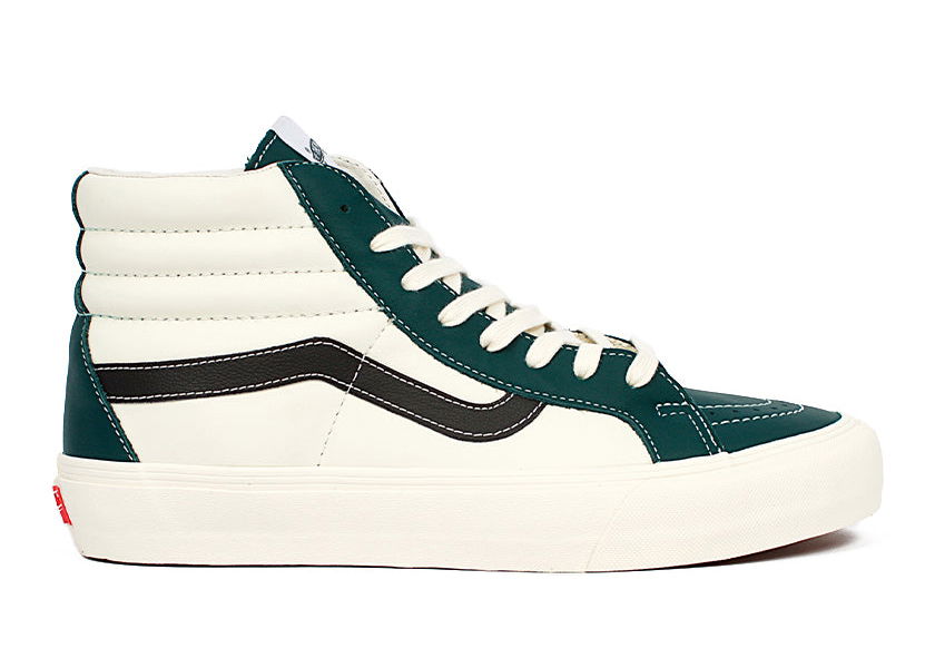 Sneakers och skor Vans Sk8-Hi Reissue VLT LX Evergreen Marshmallow Vit | VN0A4BVH22D, 0