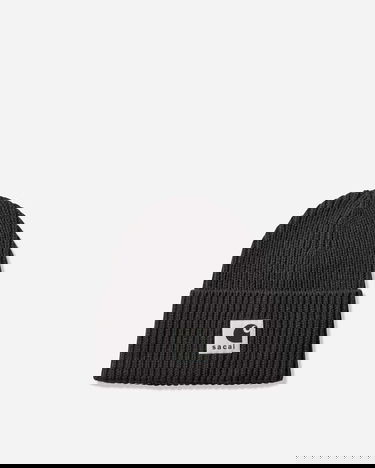 Mössa sacai Carhartt WIP sacai Wool Knit Beanie Svart | 25-00997S 001, 1