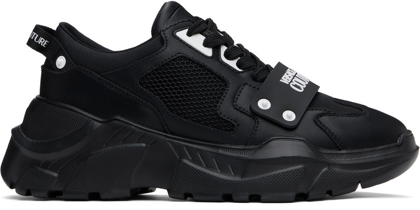 Sneakers och skor Versace Versace Jeans Couture Speedtrack Logo Svart | E78YA3SC4_EZSC55