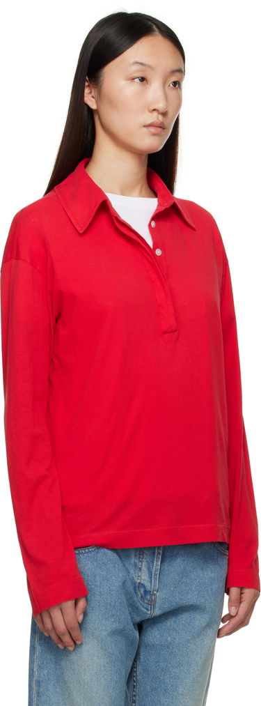 Polotröja The Row The Row Roddie Polo Top Röd | 8752-K569, 1