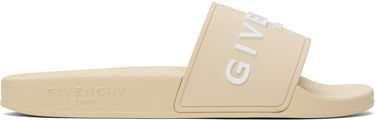 Tillbehör Givenchy Givenchy Embossed Pool Slides Beige | BE3076E1KU270, 0
