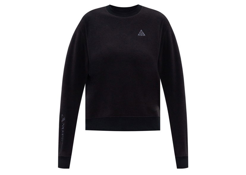 Sweatshirt Nike ACG Polar Crewneck Black Svart | CV0626-010