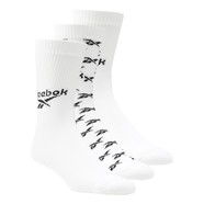 Strumpor Reebok CL FO Crew Sock 3P Vit | GG6682, 0