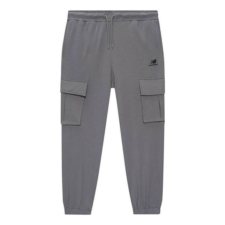 Cargo byxor New Balance Print Cargo Pants Grå | MLA6N053-GR