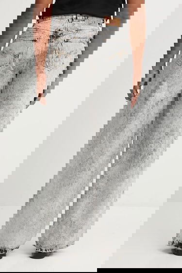 Jeans Martine Rose Martine Rose Zip Hem Jeans Grå | 259WD09049, 2