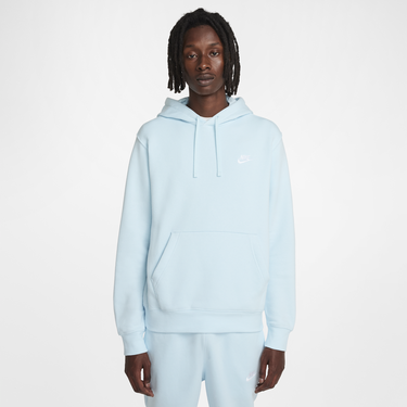 Sweatshirt Nike Club Fleece Sweatshirt With Hood Turkos | BV2654-474, 0