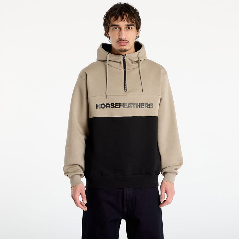 Sweatshirt Horsefeathers Fulton Half-Zip Color-Block Hoodie Flerfärgad | SM1354G